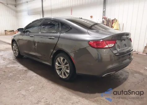 2015 Chrysler 200 S z USA, uszkodzony, nr VIN 1C3CCCDG0FN718113